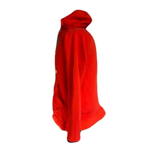 Nike International Small Redish Orange Hoddie - Picture 2 of 5
